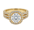Aesthetic Triple-Band Brilliant Ring